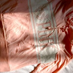 Pink vs lightweight hoodie light pink